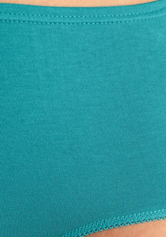 Slips|petite fleur Taillenslip Pink, Turkis, Lila, Taupe, Schwarz