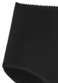 Slips|Vivance Taillenslip Schwarz, Weis