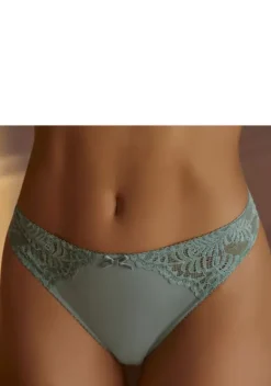 Dessous|LASCANA Tanga Jade-Grun