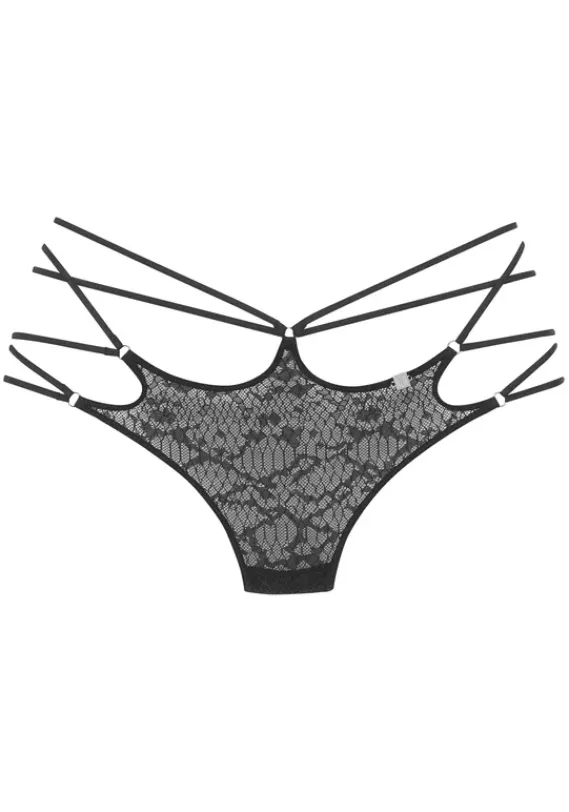 Slips|JETTE Tanga Schwarz