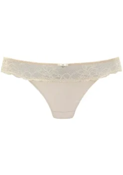 Dessous|LASCANA Tanga"Victoria Swarovski X Limited Collection" Goldfarben