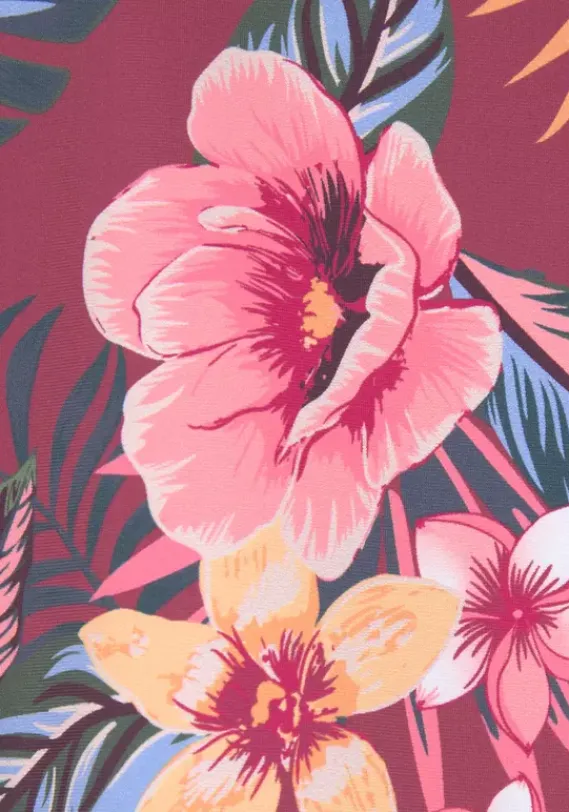 Bikini-Oberteile|s.Oliver Tankini-Top"Marika" Rostrot-Bedruckt