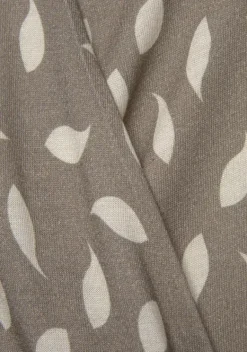 Damenshirts|Vivance Tanktop Taupe-Creme Bedruckt