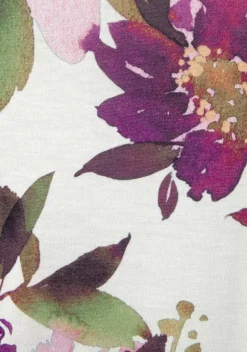 Damenshirts|Beachtime Tanktop Bedruckt+Weis