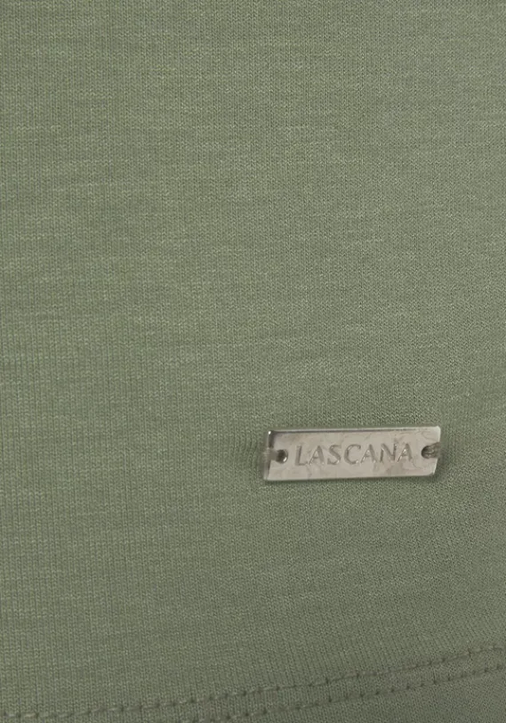 Damenshirts|LASCANA Tanktop Dunkelgrun