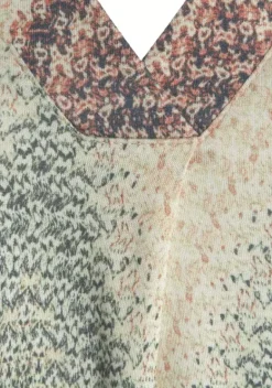 Damenshirts|LASCANA Tanktop Grun-Rost-Aubergine-Bedruckt