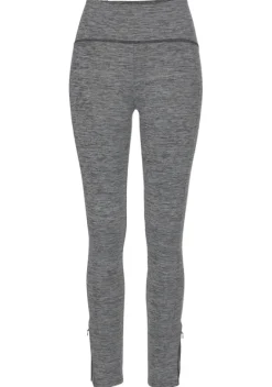 Homewear-Leggings|LASCANA ACTIVE Thermoleggings Meliert-Grau