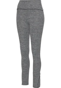 Homewear-Leggings|LASCANA ACTIVE Thermoleggings Meliert-Grau
