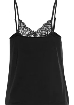 Damenshirts|LASCANA Tragertop Schwarz