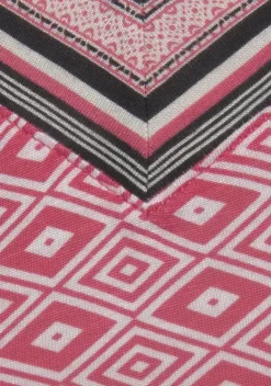 Damenshirts|Vivance Dreams Tragertop Pink Gemustert