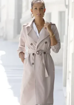 Jacken & Mantel|LASCANA Trenchcoat Beige