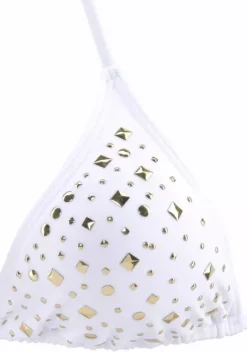 Triangel-Bikinis|JETTE Triangel-Bikini Weis