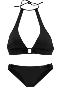 Triangel-Bikinis|s.Oliver Triangel-Bikini Schwarz