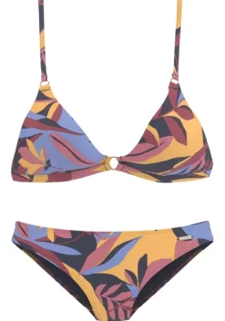 Triangel-Bikinis|Sunseeker Triangel-Bikini"Allis" Marine-Rostrot