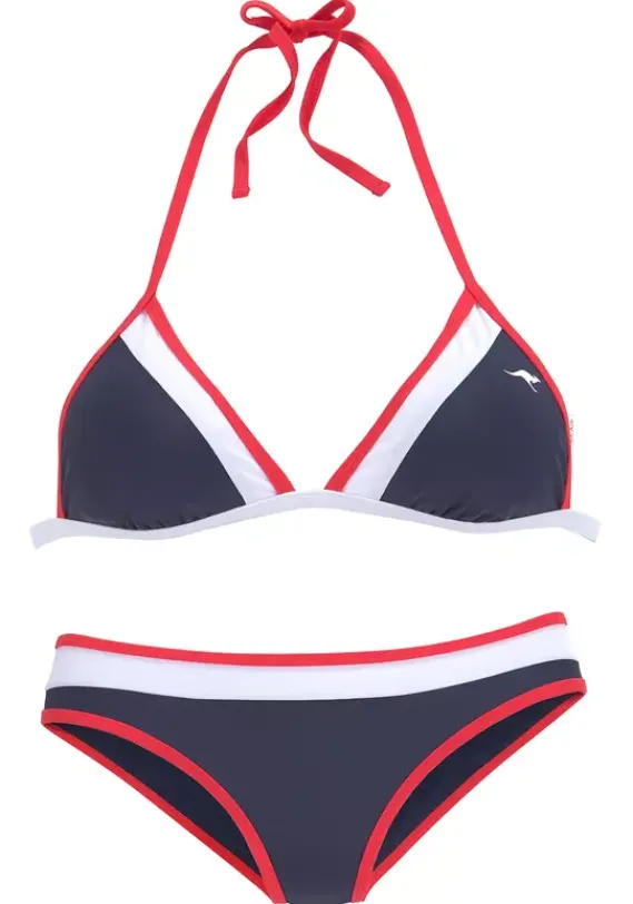 Triangel-Bikinis|KangaROOS Triangel-Bikini"Energy" Marine