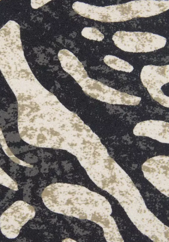 Triangel-Bikinis|Bruno Banani Triangel-Bikini"Esa" Braun-Bedruckt