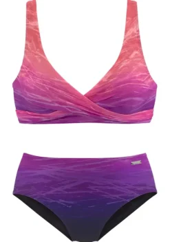 Triangel-Bikinis|LASCANA Triangel-Bikini"Raquel" Marine-Pink