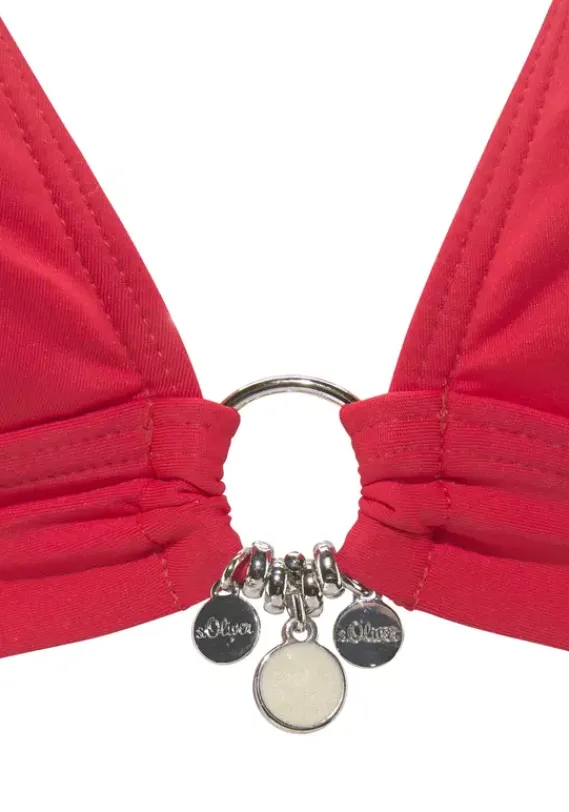 Triangel-Bikinis|s.Oliver Triangel-Bikini"Tonia" Rot