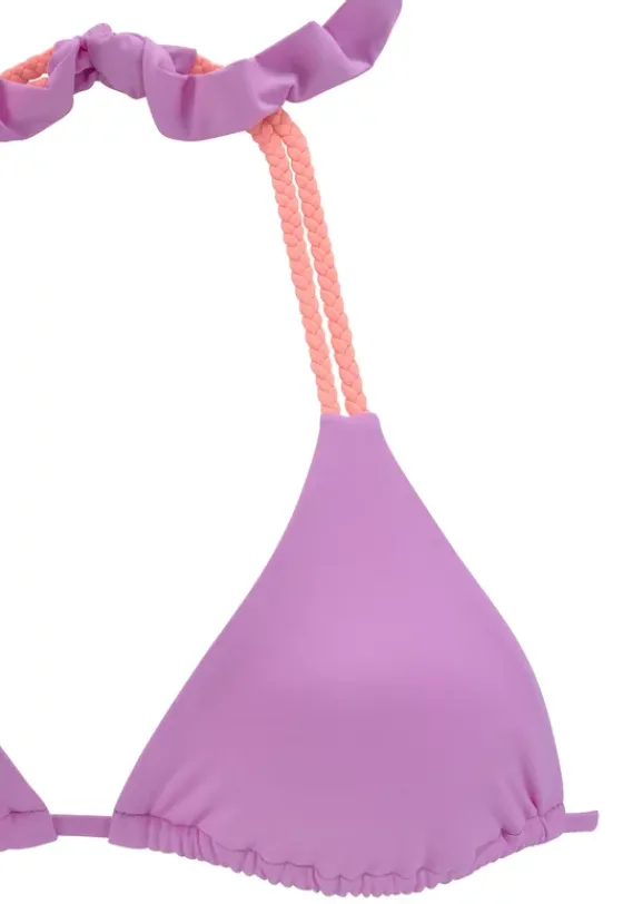Triangel-Bikinis|Venice Beach Triangel-Bikini-Top"Anna" Lila