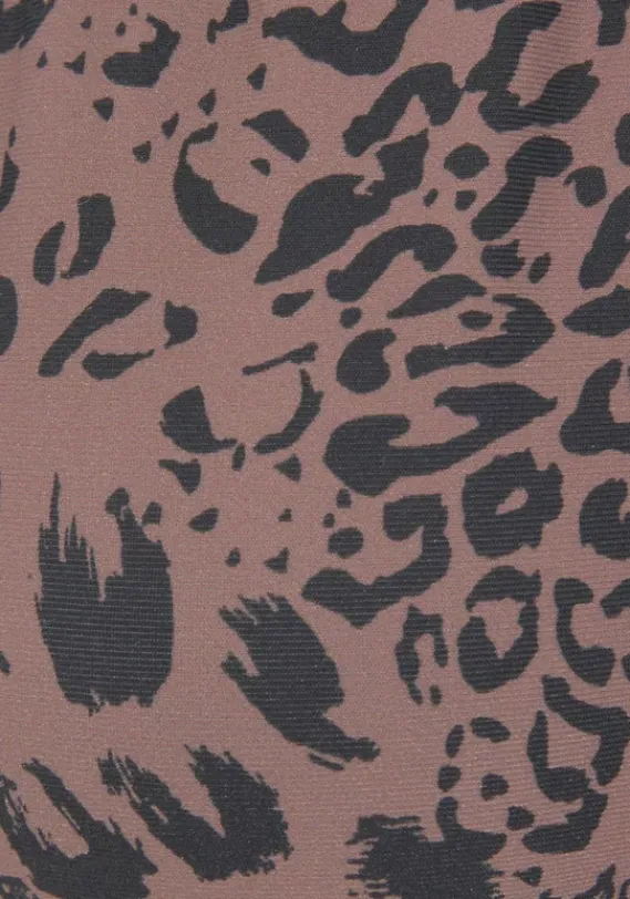 Triangel-Bikinis|LASCANA Triangel-Bikini-Top"Asha" Braun-Schwarz