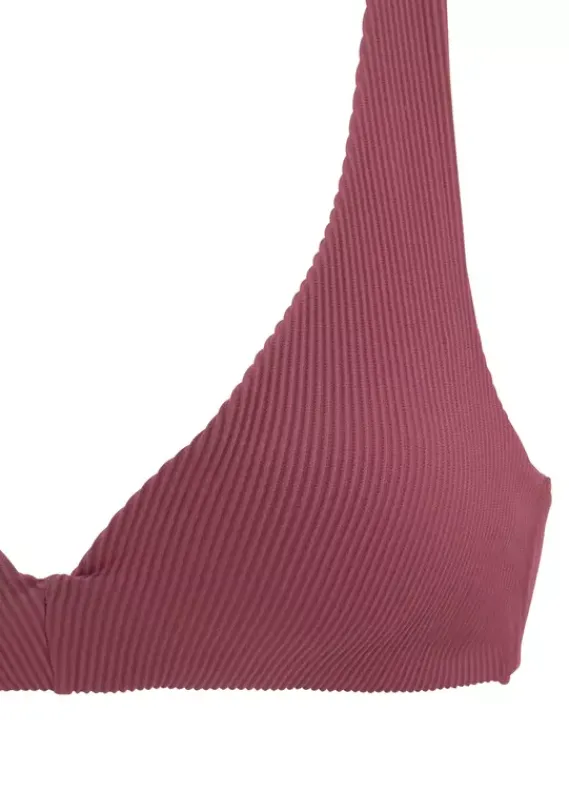 Triangel-Bikinis|Sunseeker Triangel-Bikini-Top"Fancy" Rostrot