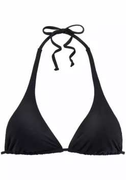 Triangel-Bikinis|Buffalo Triangel-Bikini-Top"Happy" Schwarz