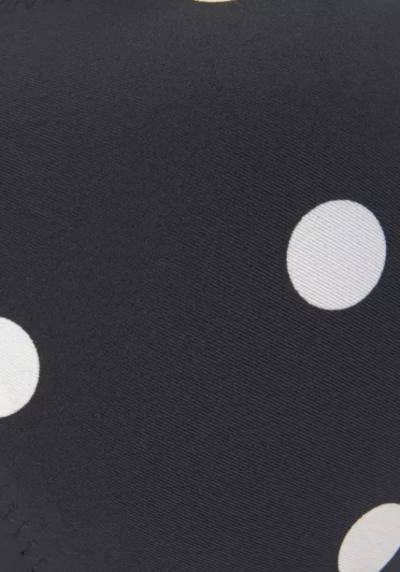 Triangel-Bikinis|LASCANA Triangel-Bikini-Top"Jada" Schwarz-Weis