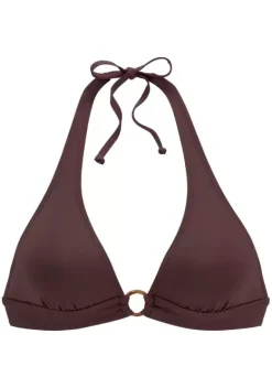 Triangel-Bikinis|s.Oliver Triangel-Bikini-Top"Rome" Braun