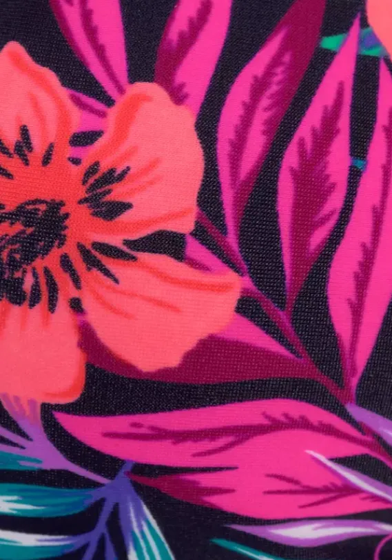 Triangel-Bikinis|Venice Beach Triangel-Bikini-Top"Summer" Marine-Bedruckt