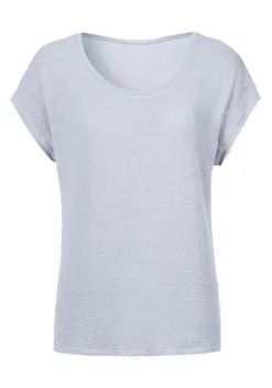 Homewear-Oberteile|LASCANA T-Shirt Hellblau