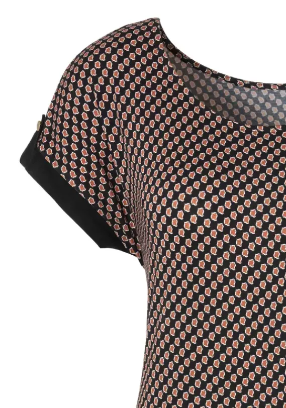 Damenshirts|Vivance T-Shirt Schwarz