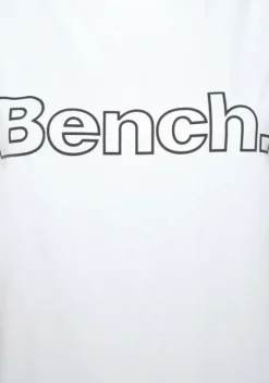 Damenshirts|Bench. T-Shirt Schwarz, Weis