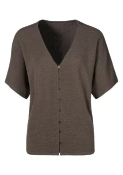 Homewear-Oberteile|LASCANA T-Shirt Khaki