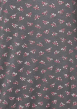 Damenshirts|LASCANA T-Shirt Dunkelgrau