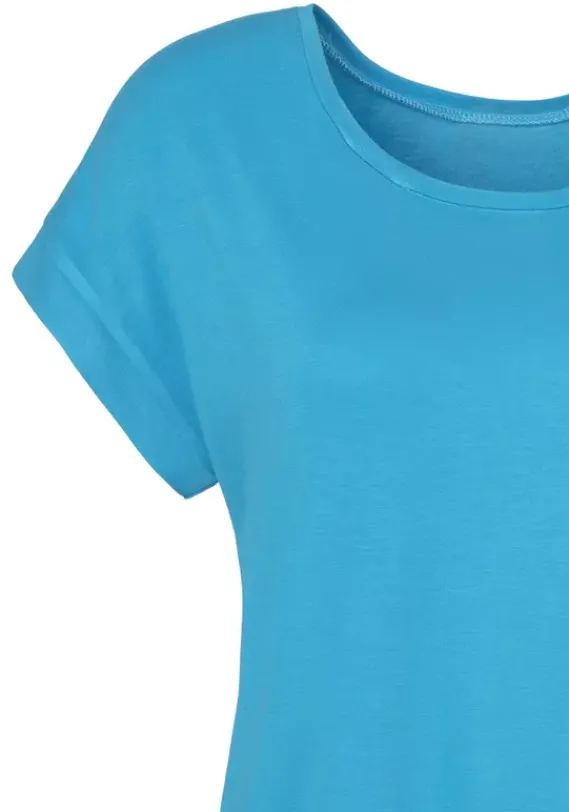 Damenshirts|Vivance T-Shirt Turkis