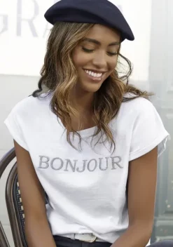 Homewear-Oberteile|Vivance T-Shirt Weis