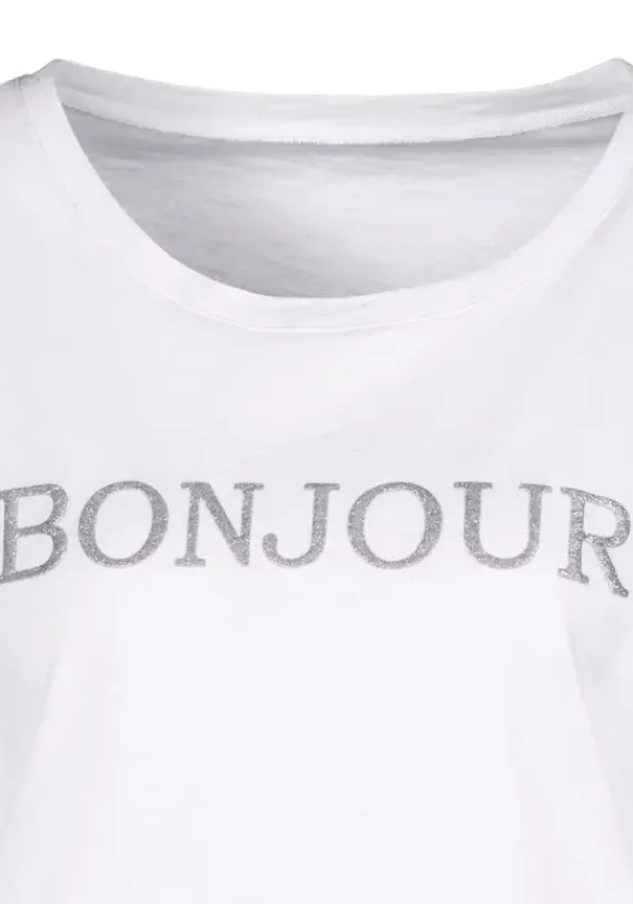 Homewear-Oberteile|Vivance T-Shirt Weis