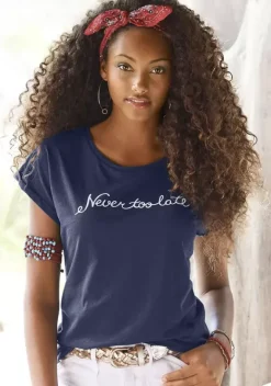 Damenshirts|Beachtime T-Shirt Marine