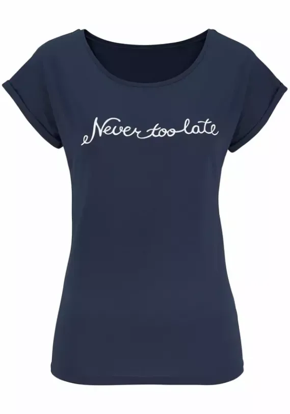 Damenshirts|Beachtime T-Shirt Marine