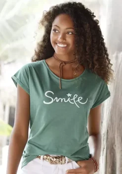 Damenshirts|Beachtime T-Shirt Mint