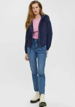 Damenshirts|LASCANA T-Shirt"Rippshirt" Mauve