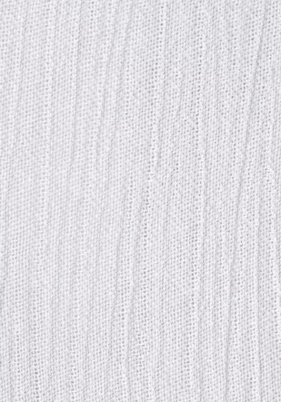 Kurze Kleider|Buffalo Tunika Weis-Schwarz-Bedruckt