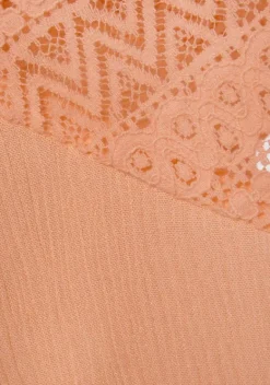 Strandmode|LASCANA Tunikakleid Pfirsich