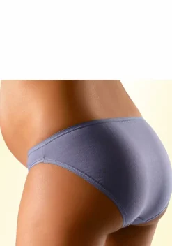 Slips|petite fleur Umstandsslip 2Xblau+2Xweis+1Xschwarz