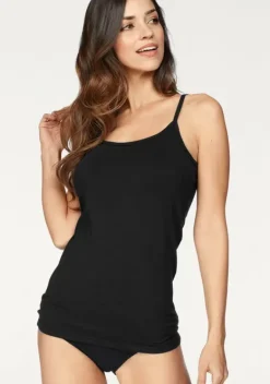 Nachhaltige Dessous & Wasche|H.I.S Unterhemd Grau-Meliert, Schwarz