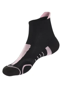 Socken|LASCANA ACTIVE Wandersocken 1X Schwarz-Lila, 1X Schwarz-Rosa, 1X Schwarz-Grun
