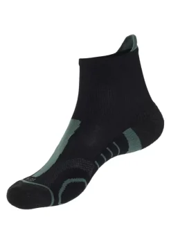 Socken|LASCANA ACTIVE Wandersocken 1X Schwarz-Lila, 1X Schwarz-Rosa, 1X Schwarz-Grun