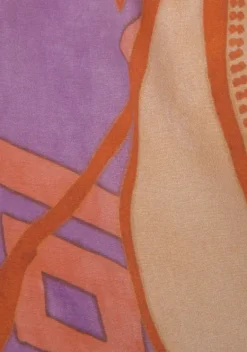 Strandmode|LASCANA Webshorts Orange-Pink Bedruckt