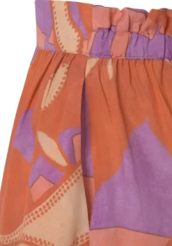 Strandmode|LASCANA Webshorts Orange-Pink Bedruckt