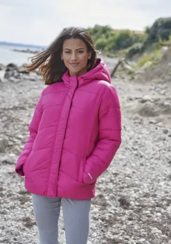 Jacken & Mantel|Bench. Wendejacke Pink-Beere